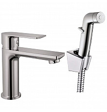 Смеситель для раковины с гигиеническим душем Haiba HB12505