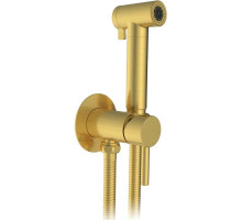 Гигиенический душ AltroBagno Modern 060117OrSp со смесителем, золотой матовый