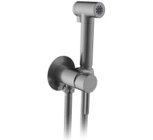 Гигиенический душ AltroBagno Modern 060118GrMt со смесителем, оружейная сталь