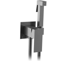 Гигиенический душ AltroBagno Beni aggiuntivi AltroBagnoBM060121GrMt со смесителем, оружейная сталь