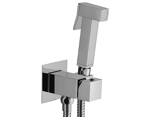 Приобрести Гигиенический комплект Paffoni Tweet Square Mix ZDUP112CR в магазине сантехники Santeh-Crystal.ru