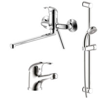 Комплект смесителей (3 в 1) Rossinka SET SET35-81