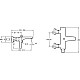 Заказать Комплект смесителей Jacob Delafon Aleo+ E72319-CP + E72314-CP в магазине сантехники Santeh-Crystal.ru