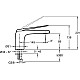 Купить Комплект смесителей Jacob Delafon Avid E97369-CP + E97345-ND-CP в магазине сантехники Santeh-Crystal.ru