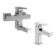 Комплект смесителей Jacob Delafon Strayt E45370-CP + E8919-CP