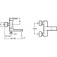 Купить Комплект смесителей Jacob Delafon Strayt E45370-CP + E8919-CP в магазине сантехники Santeh-Crystal.ru