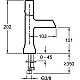 Приобрести Комплект смесителей Jacob Delafon Toobi E8992-CP + E7329-CP + E99898RU-CP в магазине сантехники Santeh-Crystal.ru