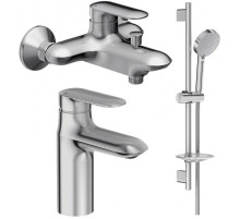 Комплект смесителей Jacob Delafon Kumin E99460-CP + E99447-CP + E99898RU-CP