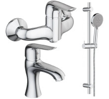 Комплект смесителей Damixa Palace Evo 322000000 + 320210000 + 918100000