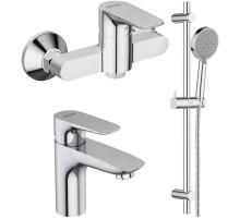 Комплект смесителей Damixa Origin Evo 782000000 + 780210000 + 918100000