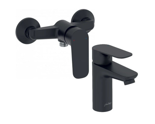 Заказать Комплект смесителей Jacob Delafon Oscar E29843-BL + E29842-BL в магазине сантехники Santeh-Crystal.ru