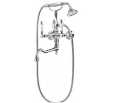 Смеситель для ванны с ручным душем хром, ручки Swarovski Cezares Diamond DIAMOND-VDF-01-Sw