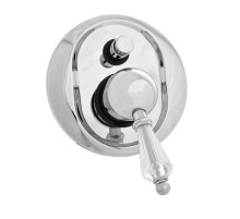 Встраиваемый смеситель для ванны хром, ручка Swarovski Cezares Vintage VINTAGE-VDIM-01-Sw