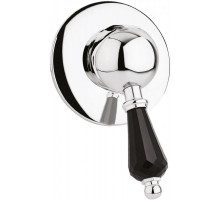 Встраиваемый смеситель для душа хром, ручка Swarovski Nero Cezares Vintage VINTAGE-DIM-01-Sw-N