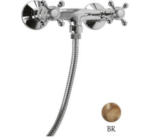 Смеситель для душа бронза, ручки бронза Cezares Golf GOLF-DS-02