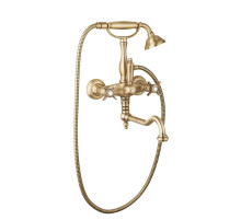 Смеситель для ванны с поворотным изливом бронза Cezares Lord LORD-VDF-02-M