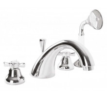 Смеситель на борт ванны хром Cezares Lord LORD-BVD-01-Bi