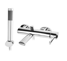 Смеситель для ванны хром, ручка хром Cezares Over OVER-VDM-01-Cr