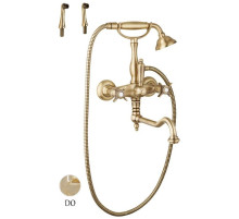 Смеситель на борт ванны золото 24 карат Cezares Lord LORD-PBV2-03/24-M