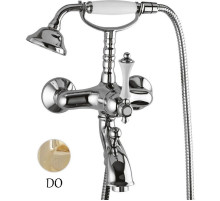 Смеситель для ванны золото 24 карат, ручка золото 24 карат Cezares Margot MARGOT-VDM-03/24-M