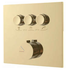 Смеситель для ванны Vincea VSCV-431BG4 встраиваемый, золотой матовый