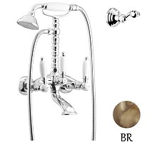 Смеситель для ванны Gattoni Vivaldi Lever 1300113VOGRbr