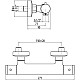 Купить Термостат для душа Gattoni Termostatici TS22522C0CR в магазине сантехники Santeh-Crystal.ru