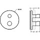 Приобрести Термостат для душа Jacob Delafon Modulo E98727-CP в магазине сантехники Santeh-Crystal.ru