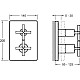 Приобрести Термостат для ванны Jacob Delafon Modulo E98732-CP в магазине сантехники Santeh-Crystal.ru