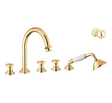 Смеситель на борт ванны Cezares APHRODITE-BVD-03/24-M