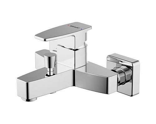 Купить Смеситель для ванны Bravat Riffle F672106C-01 в магазине сантехники Santeh-Crystal.ru