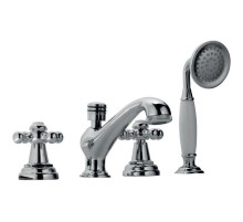 Смеситель на борт ванны Jaquar Queen’s QQT-CHR-7277