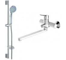 Смеситель для ванны Bravat Drop F00409C