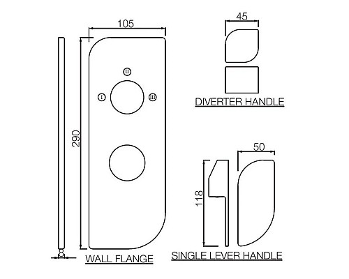 Заказать Смеситель для ванны Jaquar Alive ALI-CHR-85783K в магазине сантехники Santeh-Crystal.ru