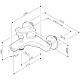 Купить Смеситель для ванны AM.PM Chic F8210064 в магазине сантехники Santeh-Crystal.ru