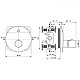 Купить Инфракрасная электроника для душа со смешиванием Ideal Standard Ceraplus A6155AA в магазине сантехники Santeh-Crystal.ru