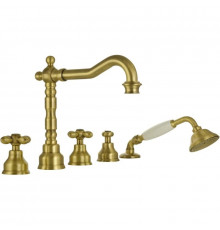 Смеситель на борт ванны Migliore Princeton Plus ML.PRP-8080.BR