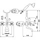 Купить Смеситель для ванны Migliore Revival ML.REV-402.DO в магазине сантехники Santeh-Crystal.ru