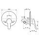 Заказать Смеситель для душа Ideal Standard Dot 2.0 A7164AA в магазине сантехники Santeh-Crystal.ru