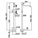 Заказать Смеситель напольный для ванны Paffoni Joker JK032CR в магазине сантехники Santeh-Crystal.ru