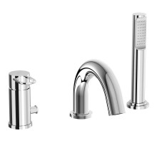 Смеситель на борт ванны Paffoni Joker JK040LCR