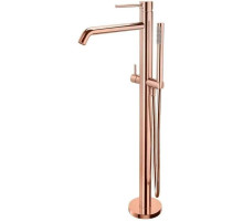 Смеситель напольный для ванны Paffoni Light LIG032ROSE