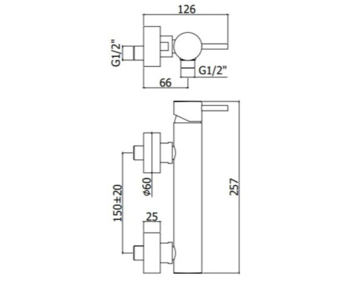 Заказать Смеситель для душа Paffoni Light LIG168HG в магазине сантехники Santeh-Crystal.ru