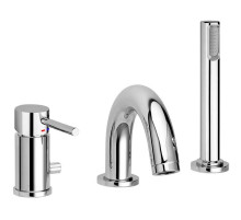 Смеситель на борт ванны Paffoni Stick SK040LCR