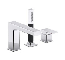 Jacob Delafon Strayt E37337-CP Смеситель для ванны и душа (хром)