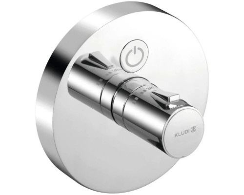 Приобрести Термостат для душа Kludi Push 389020538 в магазине сантехники Santeh-Crystal.ru
