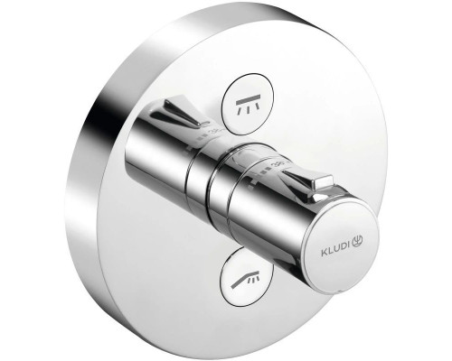 Приобрести Термостат для ванны Kludi Push 389120538 в магазине сантехники Santeh-Crystal.ru