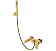 Смеситель для ванны Boheme Qubic 473-BR