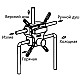 Смеситель для ванны Vincea VSCV-431CH