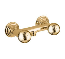 Смеситель для душа золото 24 карата, ручки металл Cezares Olimp OLIMP-DS-03/24-M